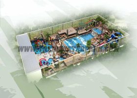 Anshan Royal Spa indoor hot spring water park